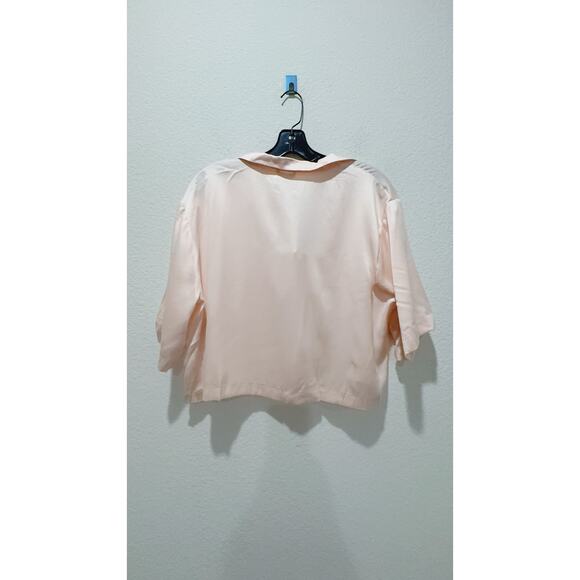 Lunya Washable Silk High Rise Pants Set Frosted Rose M - Picture 7 of 11